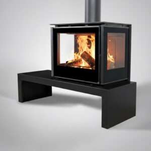 Poêle Becafire Cub'R 3 faces